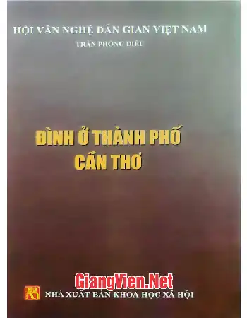 Đình ở thành phố Cần Thơ