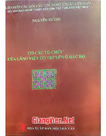 Cơ cấu tổ chức của làng Việt cổ truyền ở Bắc Bộ