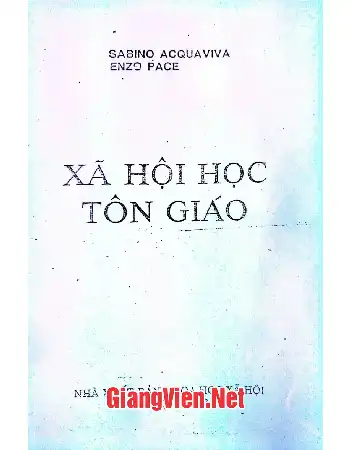 Xã hội học tôn giáo (Quyển 2)