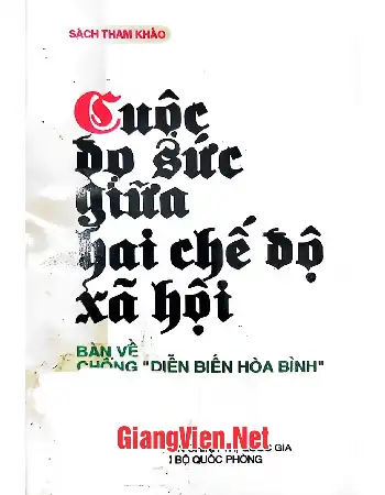 Cuộc đọ sức giữa hai chế độ xã hội, Bàn về chốngDiễn biến hoà bình