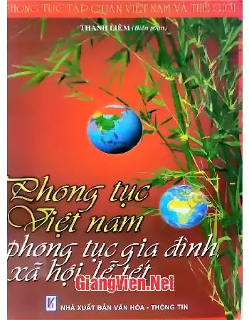 Phong tục Việt Nam: Phong tục gia đình xã hội, lễ tết