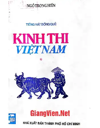 Tiếng hát đồng quê Kinh Thi Việt Nam, tập I