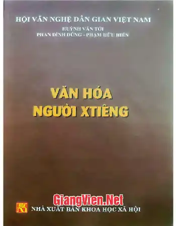 Văn hóa người Xtiêng