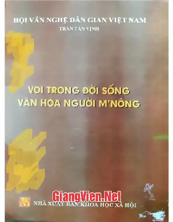 Voi trong đời sống văn hóa người MNông