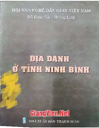 Địa danh ở tỉnh Ninh Bình