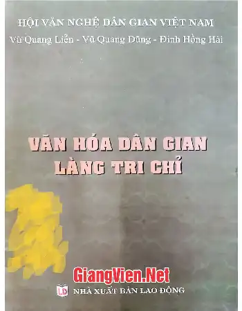 Văn hóa dân gian làng Tri Chỉ