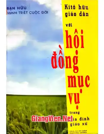 Kitô hữu giáo dân với hội đồng mục vụ trong gia đình giáo xứ