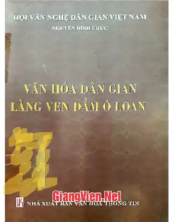 Văn hóa dân gian làng ven đầm Ô Loan
