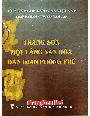 Tràng Sơn một làng văn hóa dân gian phong phú