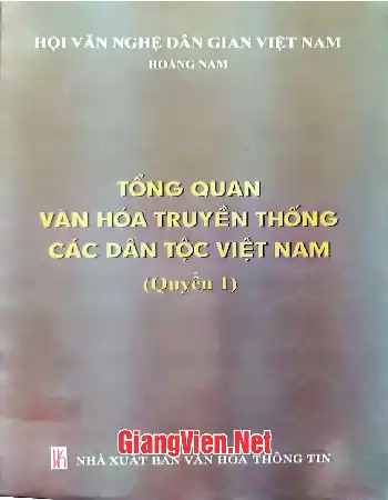 Tổng quan văn hóa truyền thống các dân tộc Việt Nam Quyển 1