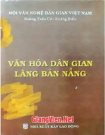 Văn hóa dân gian làng bản Nầng