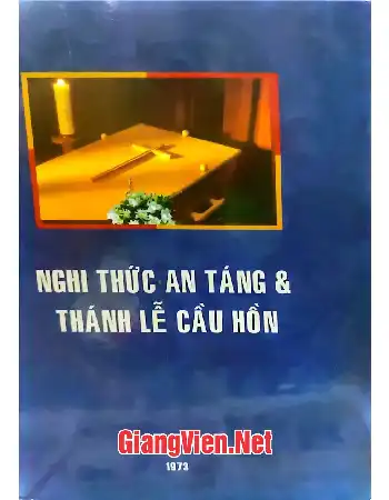Nghi thức an táng và thánh lễ cầu hồn