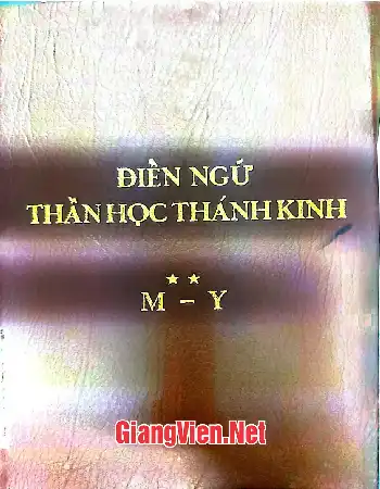 Điển ngữ thần học thánh kinh