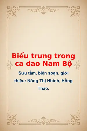 Biểu trưng trong ca dao Nam Bộ