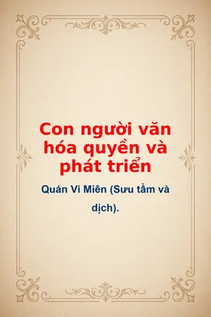 Con người văn hóa quyền và phát triển
