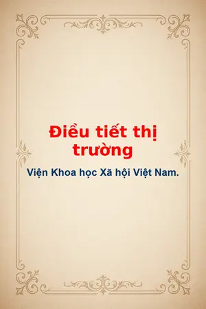Điều tiết thị trường
