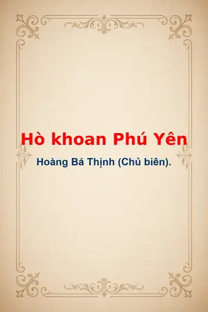 Hò khoan Phú Yên
