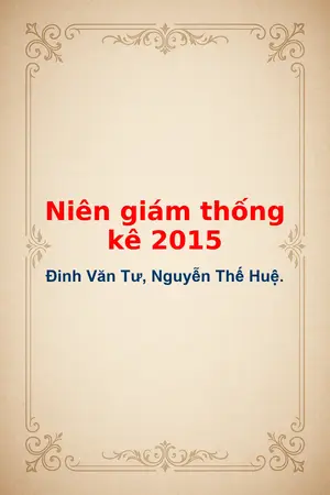 Niên giám thống kê 2015
