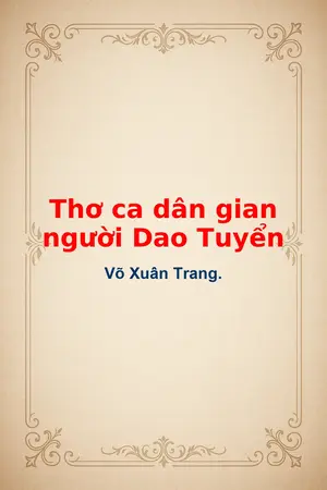 Thơ ca dân gian người Dao Tuyển