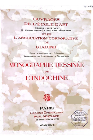 Ouvrages de Ecole d art et de Association corporative de Giadinh (Các tác phẩm của Trường Mỹ thuật và Hiệp hội Nghề nghiệp Gia Định)