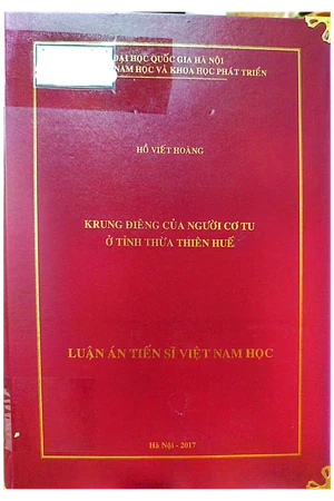 Krung Điêng của người Cơ Tu ở tỉnh Thừa Thiên Huế