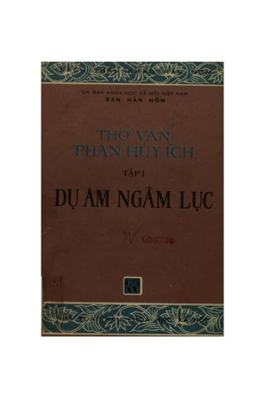 Thơ văn Phan Huy Ích - Tập 1
