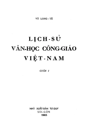 Lịch sử văn học Công giáo