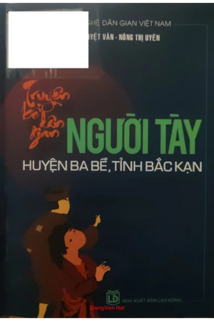 Người Tày huyện Ba Bể, tỉnh Bắc Kạn