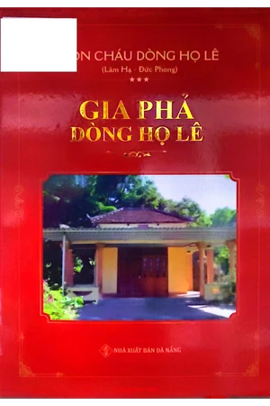 Gia phả dòng họ Lê