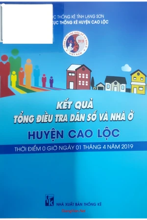 Kết quả tổng điều tra dân số và nhà ở huyện Cao Lộc