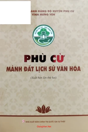 Phù Cừ mảnh đất lịch sử văn hóa