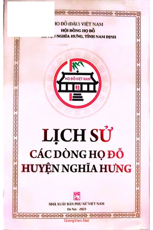 Lịch sử các dòng họ Đỗ huyện Nghĩa Hưng