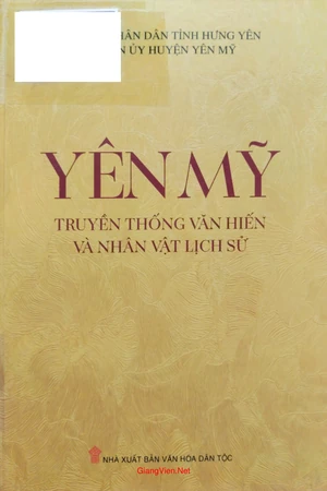 Yên Mỹ truyền thống văn hiến và nhân vật lịch sử