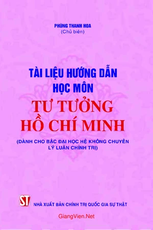 Tài liệu hướng dẫn học môn Tư tưởng Hồ Chí Minh