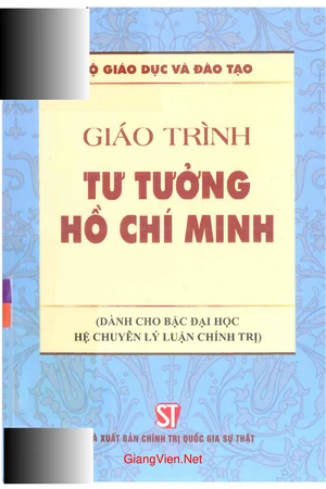 Giáo trình Tư tưởng Hồ Chí Minh - chuyên