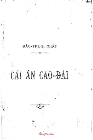 Cái án Cao Đài