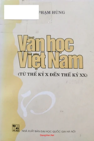 Văn học Việt Nam từ thế kỷ X đến thế kỷ XX