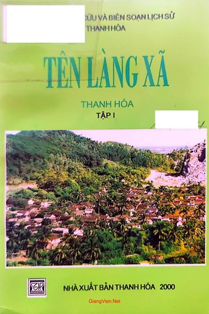 Tên làng xã Thanh Hóa tập 1