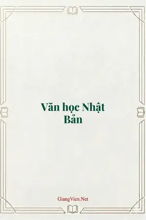 Văn học Nhật Bản