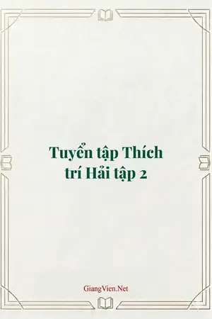 Tuyển tập Thích trí Hải tập 2