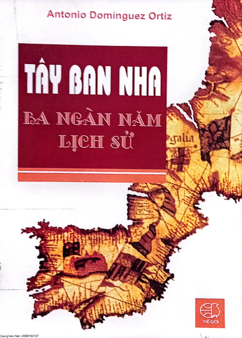 Ảnh bìa của Sách Tây Ban Nha ba ngàn năm lịch sử