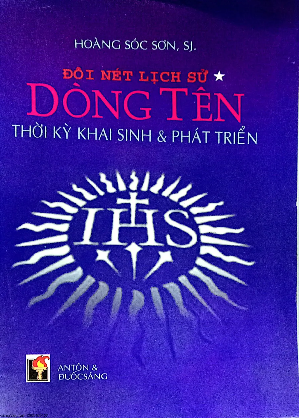 Ảnh bìa của Sách Đôi nét lịch sử Dòng Tên - thời kỳ khai sinh và phát triển