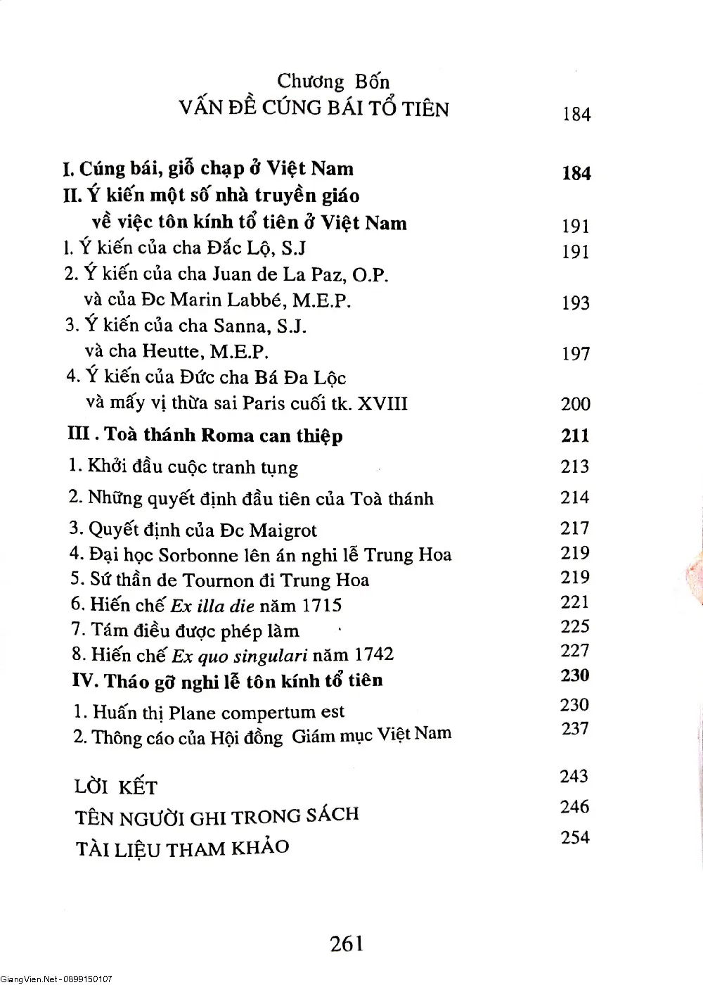 Mục lục chi tiết trang 3 sách Hòa mình vào xã hội Việt Nam