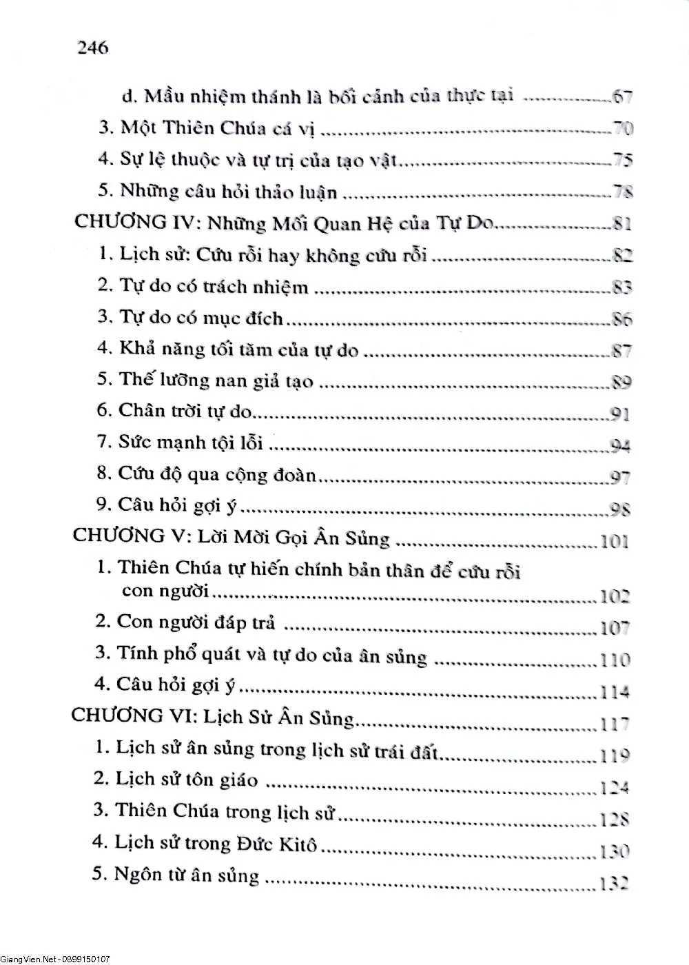 Mục lục chi tiết trang 2 sách Thần học: Karl Rahner