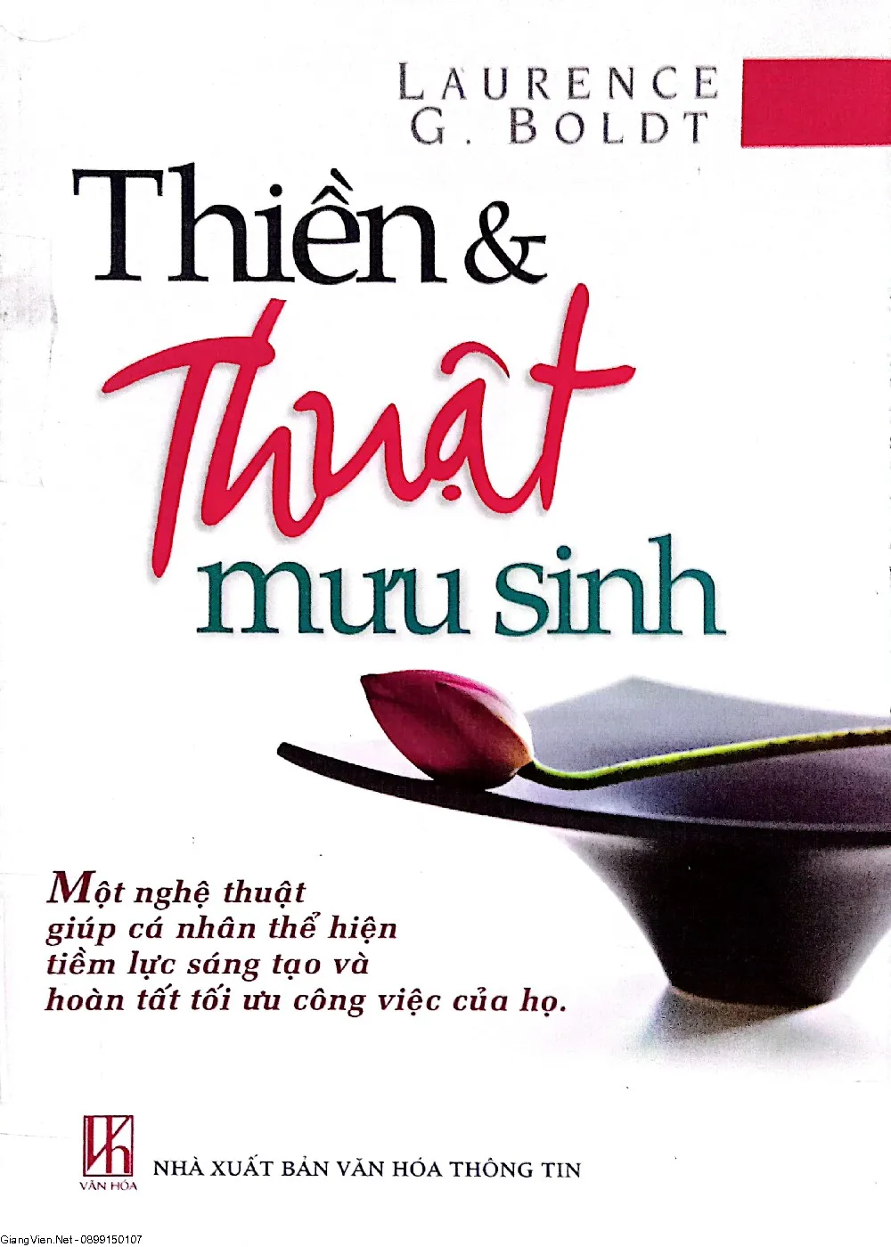 Ảnh bìa của Sách Thiền và thuật mưu sinh