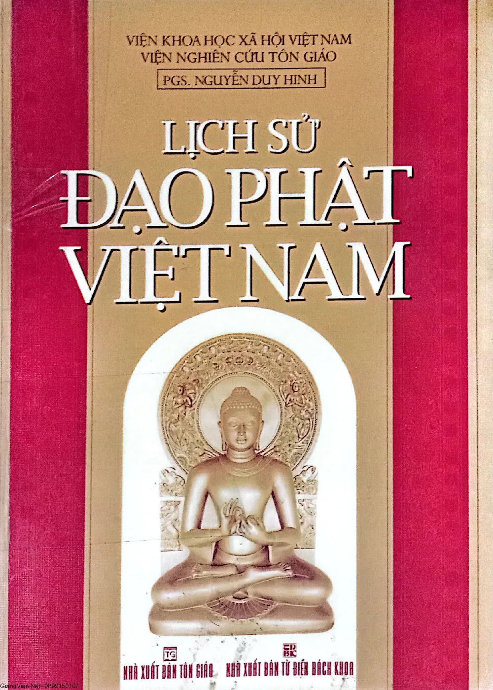 Ảnh bìa của Sách Lịch sử đạo phật Việt Nam