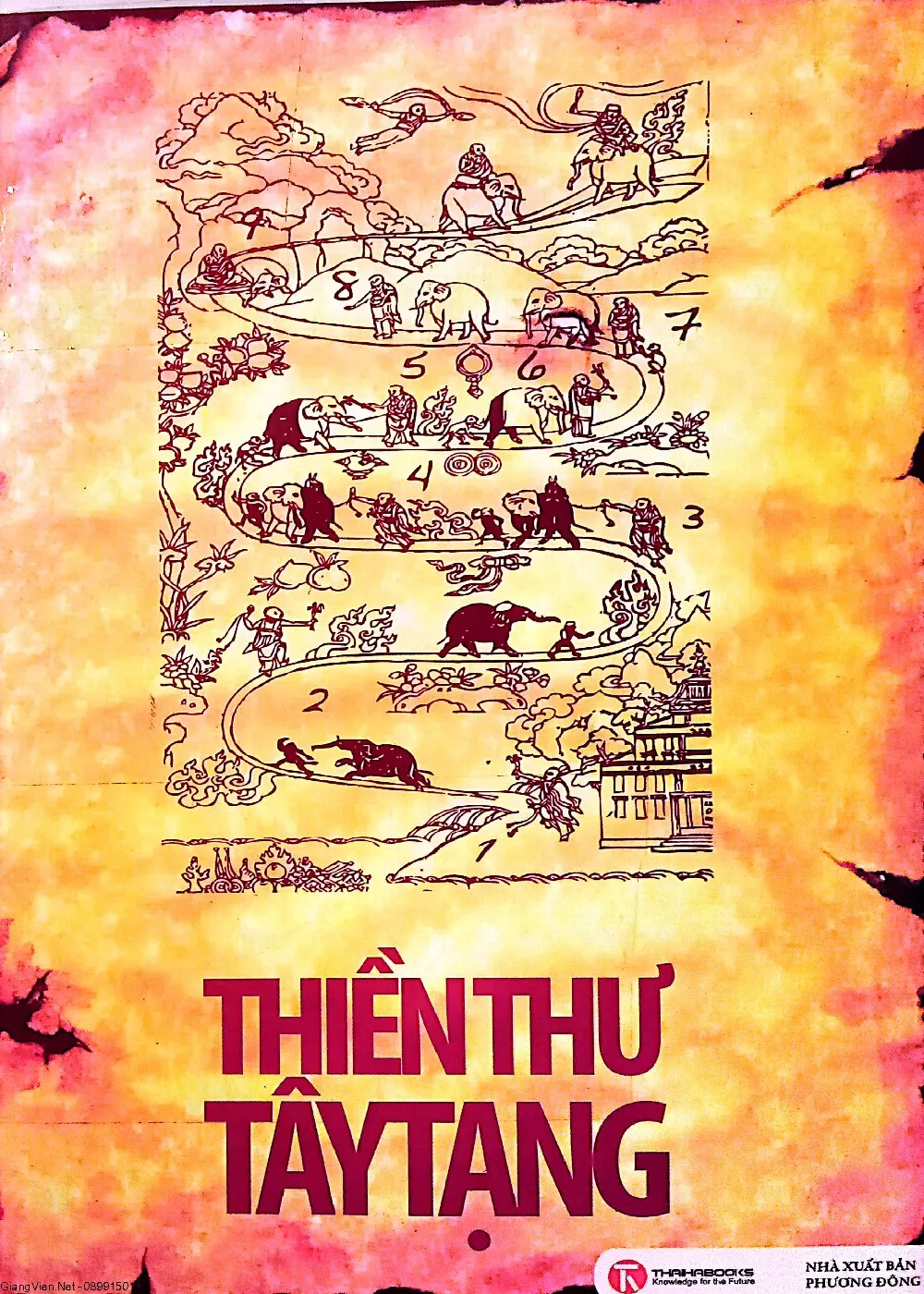 Ảnh bìa của Sách Thiền thư Tây Tạng