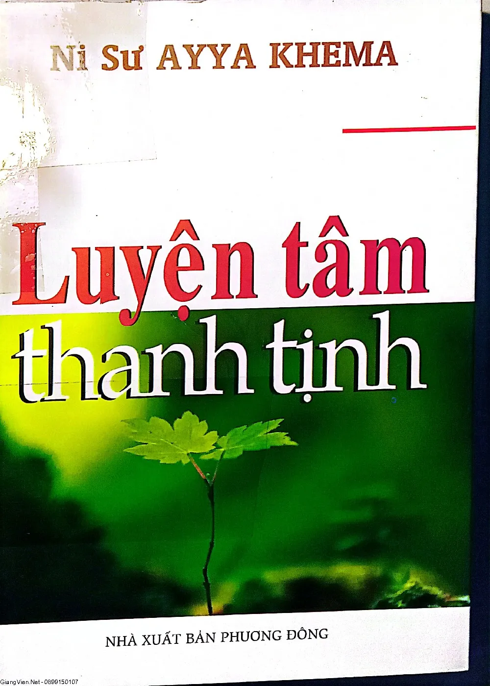 Ảnh bìa của Sách Luyện tâm thanh tịnh