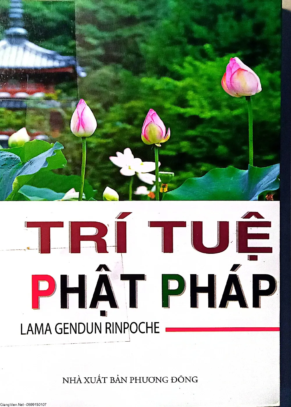 Ảnh bìa của Sách Trí tuệ Phật pháp