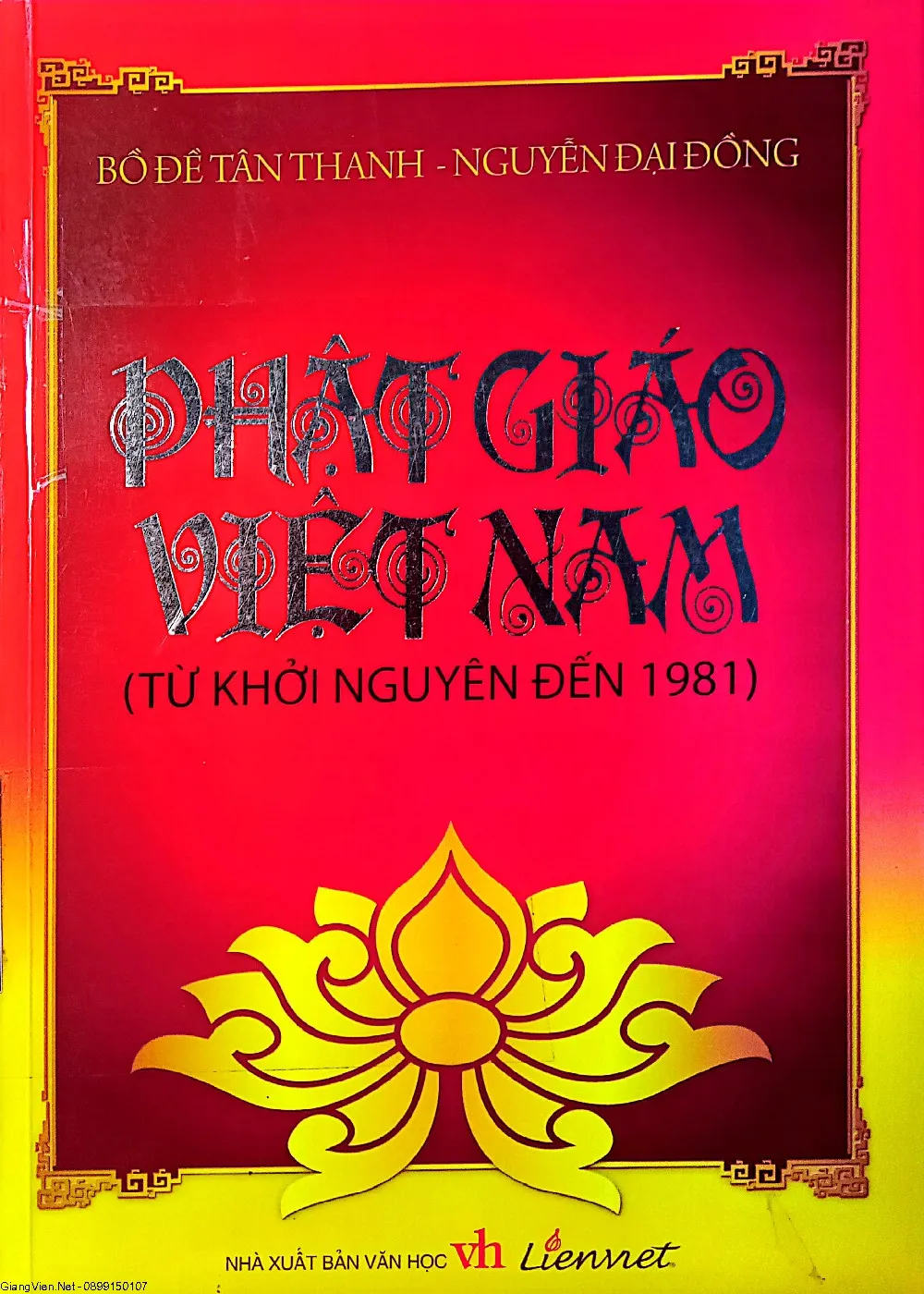 Ảnh bìa của Sách Phật giáo Việt Nam (từ khởi nguyên đến 1981)
